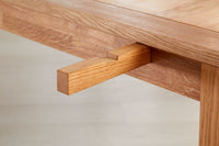 Mesa de comedor HAGE 90x190 roble natural
