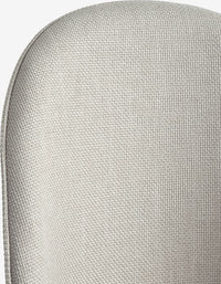 Silla de comedor THORUP tela beis/color roble natural