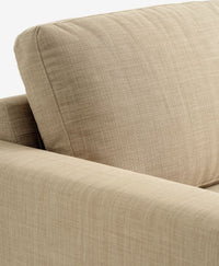 Sofá chaise longue EGENSE izquierda arena