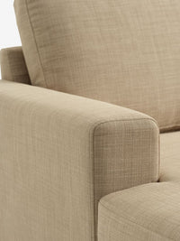 Sofá chaise longue EGENSE izquierda arena