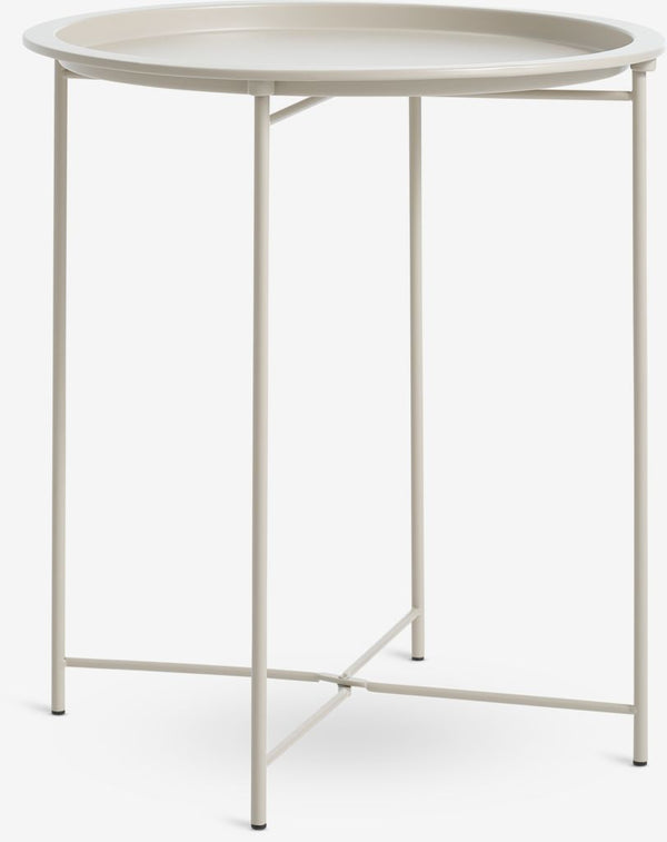 Mesa auxiliar RANDERUP Ø47 arena claro
