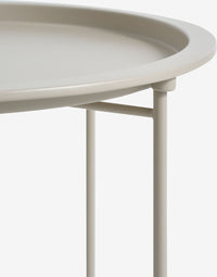 Mesa auxiliar RANDERUP Ø47 arena claro
