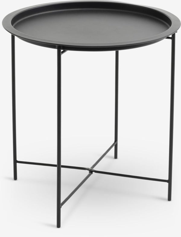 Mesa auxiliar RANDERUP Ø47 negro