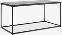 Mesa de centro TROSTERUD 50x100 color mármol/negro