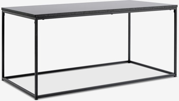 Mesa de centro TROSTERUD 50x100 color mármol/negro