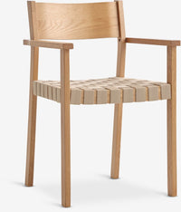 Silla de comedor VADEHAVET roble natural/natural