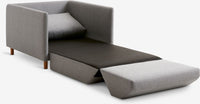 Sillón cama NORODDEN gris claro