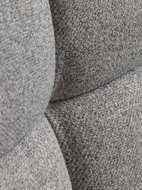 Sofá cama NEJEDE tela gris claro