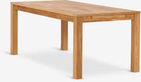 Mesa de comedor HAGE 90x190 roble natural