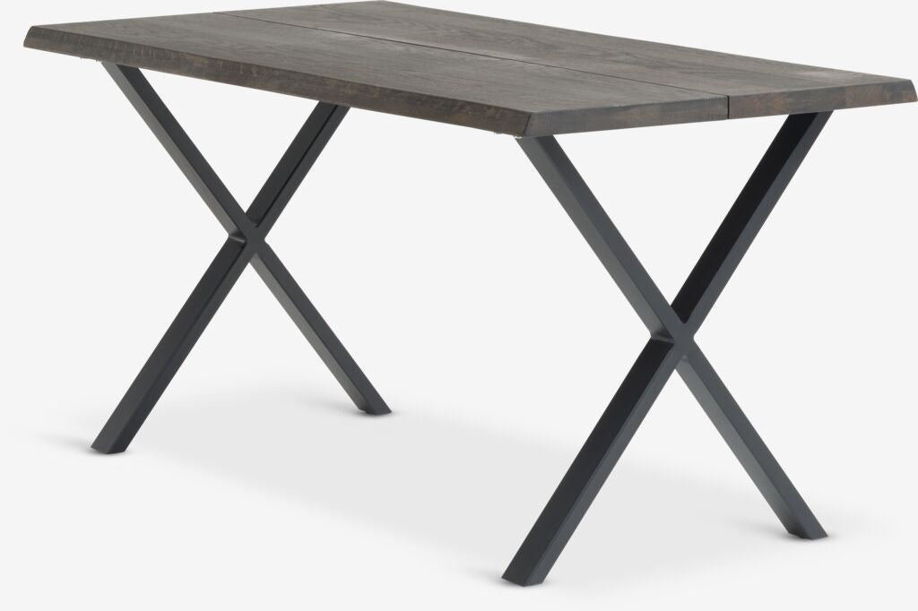 Mesa de comedor ROSKILDE 80×140 roble oscuro