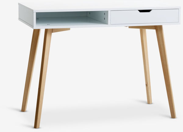 Escritorio TAMHOLT 50x100 blanco/natural